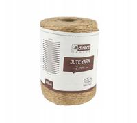D.RECT 100m de corde de jute naturelle brune Corde de jute | Ficelle d'emballage ruban cadeau corde de bricolage corde de décoration | 2mm d'épaisseur | Pour : Emballage, DIY Artisanat, Fleuristerie,