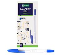 D.RECT 9900 | Stylo Bleu | Lot de 50 Stylos | Stylo à Bille | 110171