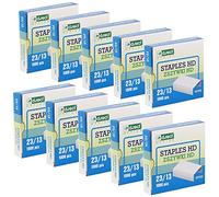 D.RECT Agrafes 23/13 | Agrafes pour agrafeuses de bureau | Agrafes | Agrafes | Lot de 10 000 pièces | 10 x 1000 pièces