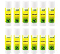 D.RECT Bâton de Colle PVA 12 x 36 g - sans Odeur, Lavable - our Papier, Carton, Photos et Tissu - Application propre et Uniforme