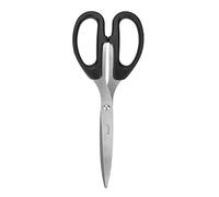 D.RECT Ciseaux de Coupe en Acier Inoxydable | 21cm | pour Papier et Tapes l Poignée en Plastique Incassable l Ciseaux D'école | Ciseaux pour Utilisation à la Maison l Ecole et Bureau 007111 Noir
