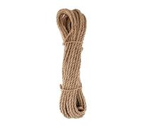 D.RECT Corde de Jute 6mm 10m - Corde de Chanvre Corde de Fibres Naturelles
