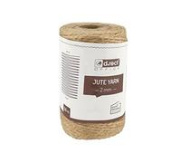 D.RECT 50m Corde Jute Naturelle Brune, Ficelle d'emballage Ruban Cadeau, Corde Bricolage, Corde Décoration, 2mm D'épaisseur, : Emballage, DIY Artisanat, Fleuristerie, Décoration 800156