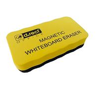 D.RECT Eponge pour Tableau Blanc, Gomme pour Tableau Magnétique EVA, Essuyeur avec Aimants Puissants pour le Nettoyage à sec de Votre Tableau Blanc 800140 Multicolore
