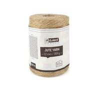 D.RECT Ficelle en Jute 1,2mm, 250m | Corde Naturelle pour Emballage Cadeau | Arts Créatifs DIY et Décoration 110600