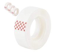 D.RECT INVISIBLE Transparent Ruban Adhésif - Forte Adhérence - Ruban Crépon Polyvalent - 8 Rouleaux, 19mm x 33m