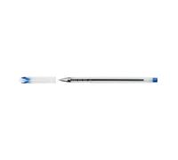 D.RECT Lot de 12 stylos à bille pour une utilisation quotidienne au bureau, à l'école et à la maison, capuchon en plastique avec pointe de la couleur de l'encre, cartouches remplaçables, couleur de