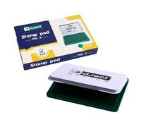 D.RECT Lot de 12 tampons encreur métal vert 11 x 7 cm