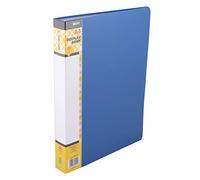 D.RECT Lot de 60 Porte-Documents en Polypropylène | 60 Chemises à Haute Transparence | Etiquette pour Décrire le Contenu sur la Colonne Vertébrale | A4 | Couleur : Bleu