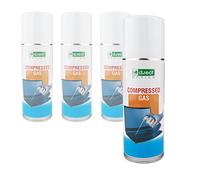 D.RECT Pulvérisateur d'air comprimé 4 x 200 ml | Purificateur d'air | Pour le nettoyage du clavier, de l'ordinateur, de l'appareil photo, du téléphone portable