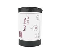 D.RECT Sacs Poubelle 35L, 50 Pièces, Sacs Poubelles pour le Recyclage, Noir