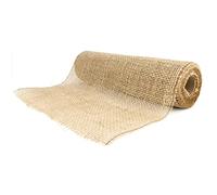 D.RECT Toile de Jute Rouleau Brun 30x500cm - Ruban Jute Naturel pour la Fleuristerie et la Décoration - Rouleau Toile de Jute Les Emballages Cadeaux