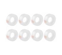 D.RECT Ruban adhésif de bureau transparent – Forte adhérence – 8 rouleaux 18 mm x 20 m