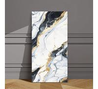 D,Revêtement Mural Aspect Marbre - 10pcs Panneau Mural Pour Salon, Cuisine, Salle de Bain et Chambre, Alternative au Carrelage en Marbre, Effet Granit et Surface Brillante 30 * 60cm