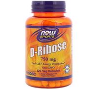 Now Foods D-ribose 750 mg 120 gélules