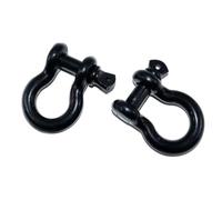 D Ring Shackle, 4.75 Ton Load, 3/4in Size (2 pièces)