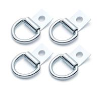D-Ring Tie Down Anchor Hooks 10mm Fixing Hole,Heavy Duty Steel D-Ring