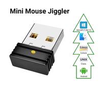 (D) Souris sans fil filaire indétectable 5 V 1 A avec simulation de mouvement