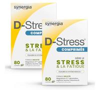 D-Stress (+1 Vitamine C offerte) ➠ Magnésium hautement assimilé, taurine, arginine et vitamines B ➠ Origine France ➠ Lot de 2 + 1 Vitamine C offerte