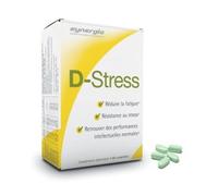 Synergia Complément D-Stress – Magnésium 3e gén., Taurine, Arginine, Vit B – 80 comp.