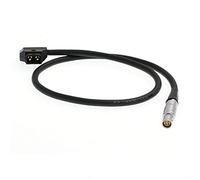 D-tap Câble d'alimentation flexible femelle 4 broches pour appareil photo Canon C300 Mark II, C200 61 cm