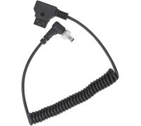 D-Tap to DC Male Power Cable Spring Power Cable for DC Monitor with Lock Dtap Spring Cable for BMCC BMPC ATOMOS BESTVIEW Monitor