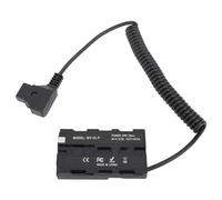 D Tap vers Batterie factice NP F550 Câble de 37 à 100 cm Haute efficacité de Conversion Batterie factice NP F550 entièrement décodée pour lumière de Remplissage de Moniteur de
