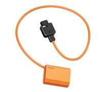 D Tapez sur le câble d'alimentation NPFZ100 pour appareils photo A7R V/A7IV/A7SIII/A7RIV avec protection de surcharge pour appareil photo en plastique adaptateur de batterie