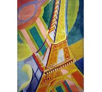 D-Toys Puzzle 1000 pièces : Robert Delaunay - Tour Eiffel