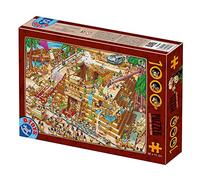 D-Toys Puzzle Cartoon Collection - Egyptian Pyramid 1000 pieces