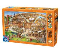 D-Toys Puzzle - Cartoon Colosseum à Rome - 1000 pièces