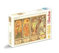D-Toys Puzzle Fine Art Alphonse Mucha - Seasons 2 1000 pieces