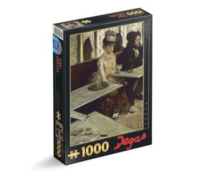 D-Toys Puzzle Fine Art Edgar Degas - In a Cafe 1000 pieces