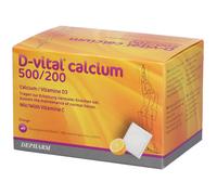 D-Vital Calcium 500/200 Orange Sachet(S) 40 pc(s)