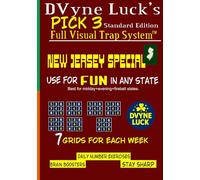 D.Vyne Luck’s Pick 3 Visual Trap System™ - New Jersey Standard Grid Edition: Master the Patterns. Sharpen Your Strategy. Boost Your Brain Have Fun and Play Like a Pro.