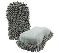 D&W The Motion Corporation 325360 Éponge Chenille en Microfibre Gris