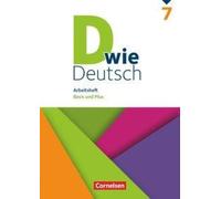 D wie Deutsch 7. Schuljahr - Arbeitsheft mit Lösungen [German] [Paperback] NEUF