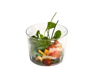 D-WORK - 15 Verrines Rondes Bodega 12 cl - Transparent Réutilisable et Recyclable - Lot de Mises en Bouche pour Buffet, Mariage et Réception - 64x46 mm