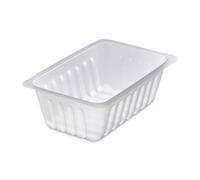 D-Work 250 Barquettes Charcutières 375cc de 13,8 x 9 x 4,6 cm - Emballage Pro Fraîcheur - Transparent Alimentaire