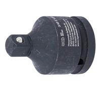 D-Work Adaptateur de ouille à Choc - Femelle 20 mm (3/4), Mâle 12,5 mm (1/2) - Acier Résistant - Adaptation