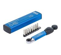 D-Work ynamométrique 2-10 Nm - Six Pans Femelle 6,3 mm (1/4) - Jeu d'Embouts 9 pcs - Précision et Polyvalence