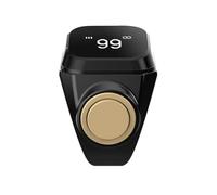 D01 Smart Counting Ring - Never Miss A Count | Fitness Tracker Ring with App Reminders Button | for Activity Habits, Lightweight Comfortable