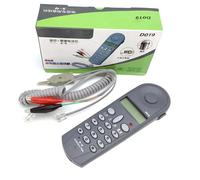 D019 Téléphone filaire avec affichage de l'appelant Téléphone fixe pratique pour la maison et le bureau Outil de test de téléhone