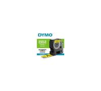 DYMO D1 étiquettes autocollantes authentiques | rouleau de 24 mm x 7 m | impression en noir sur fond jaune | autocollantes | pour étiqueteuses LabelManager