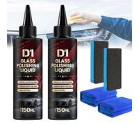 D1 Glass Polishing Liquid, Deep Scratch Remover For Cars, Glass&Repair&Polishing&Protection, Multifunctional Quick Repair,Ultimate Paint Restorer (2PCS)