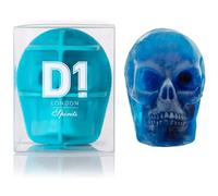 D1 Grands moules à glaçons en forme de tête de mort | Bac à glaçons en silicone - Bleu - Associez-le avec le gin D1 Skull Gin ou D1 Skull Vodka pour faire le cadeau d'alcool parfait pour homme ou