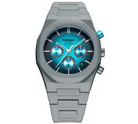 D1 Milano Ice Phantom D1-PHBJ21 - Homme - 41 mm - Analogique - Quartz - Verre minéral