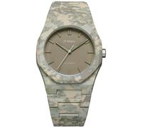 D1 Milano Polycarbon 40.5 mm D1-PCBJ38 - Homme - 41 mm - Quartz - Verre minéral