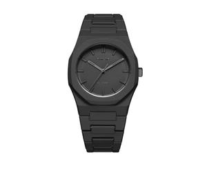 D1 Milano Polycarbone Nebula 37 mm PCBU01, Noir , Bracelet