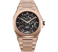 D1 MILANO Skeleton Bracelet Mod. Rose Gold - Automatic